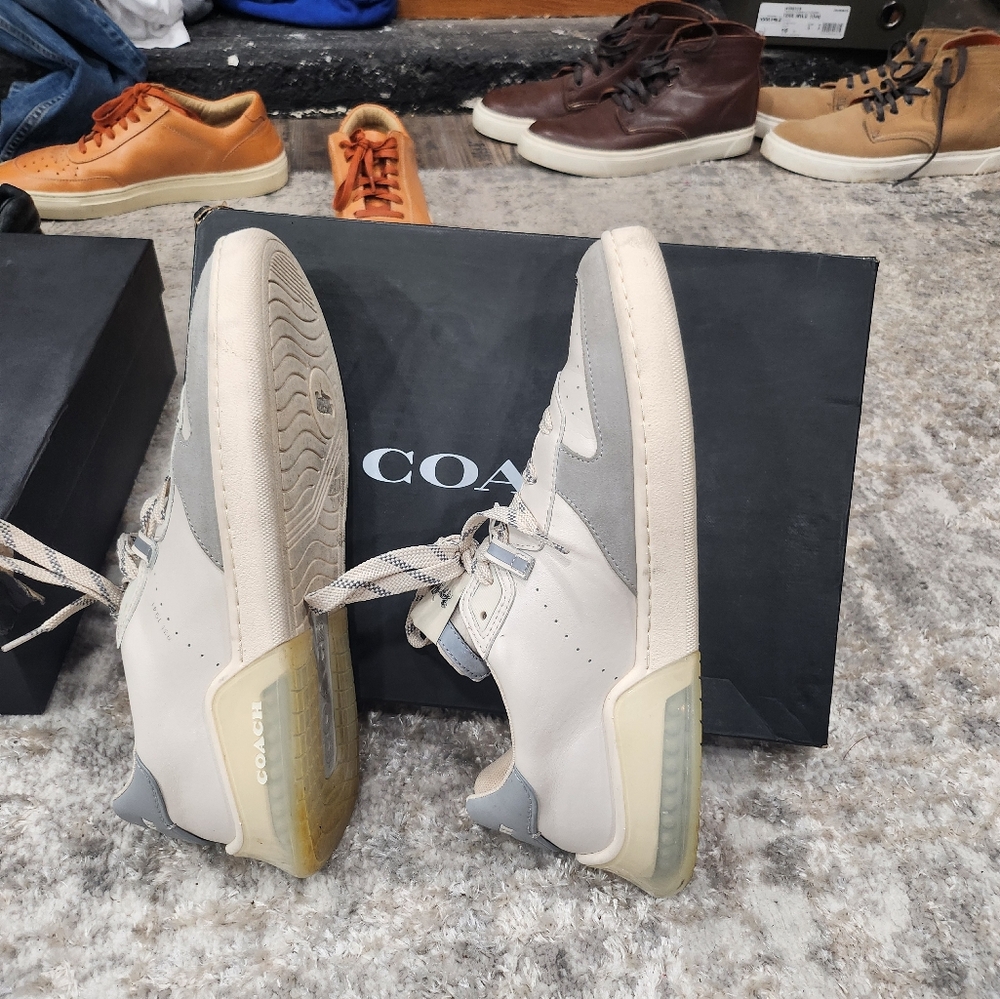 Coach Men's Chalk Color  Sneakers - Picture 3 of 8
